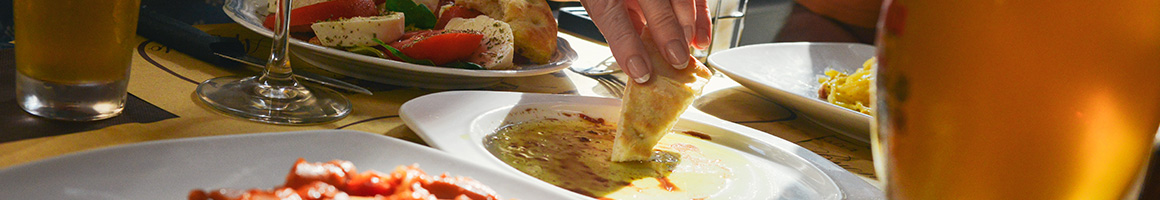 Eating Kosher Mediterranean Turkish at Bridge Turkish and Mediterranean Grill restaurant in Highland Park, NJ.